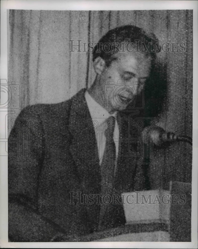 1953 Press Photo Jochen Schroder member of the Committee of East Germany