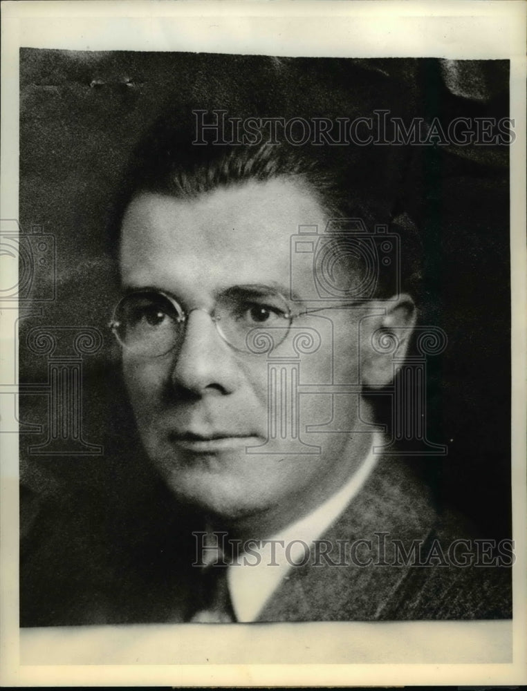 1936 Press Photo Three members of the corps of American Diplomats in war