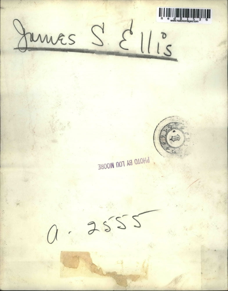 Press Photo James S. Ellis