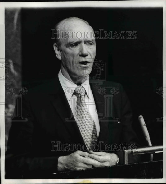 1970 Press Photo Canada's External Affairs Secretary Mitchell Sharp