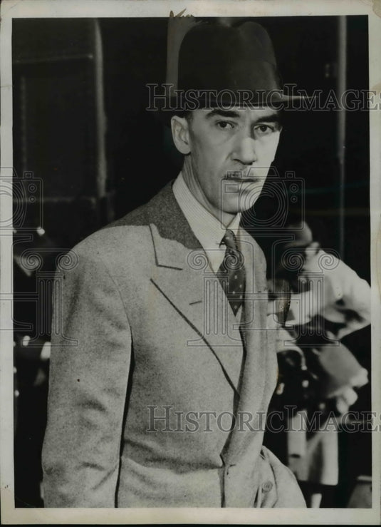 1938 Press Photo Robert Sherwood, famous playwright - ned81708