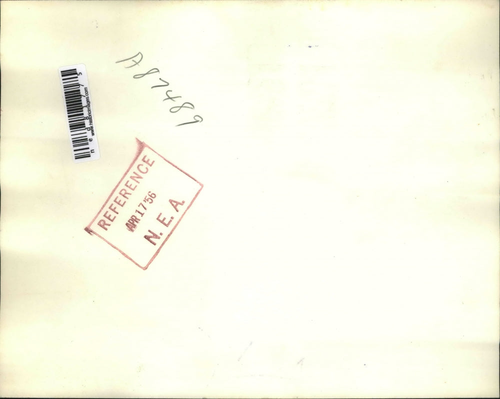 1956 Press Photo Washington John Foster Dulles Middle East Crisis Lyndon Johnson