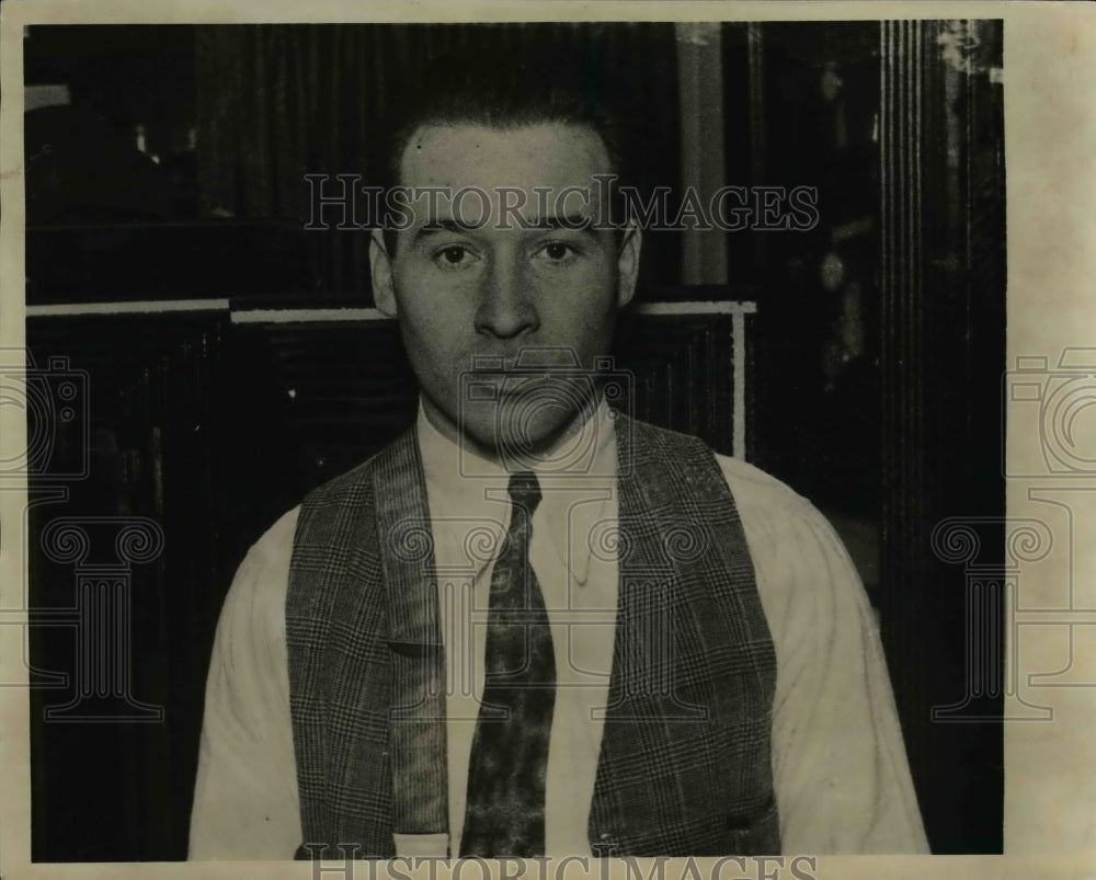 1930 Press Photo David L. Glickstein was attacked in court
