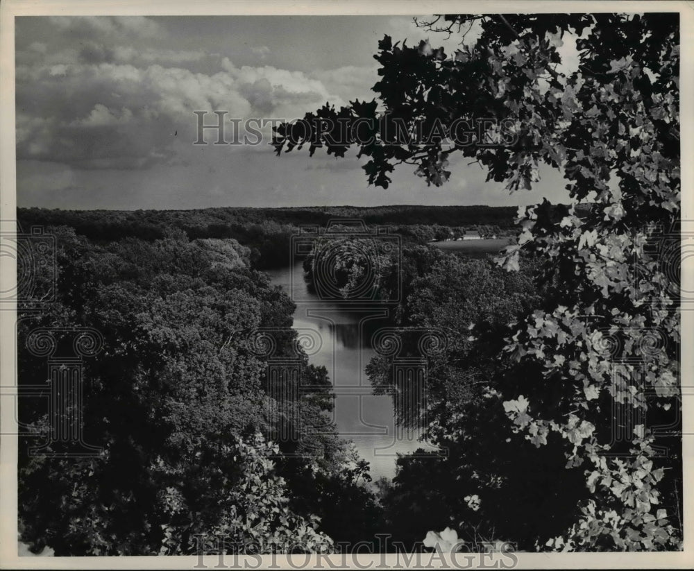 Press Photo Inspiration Point near Joplin, Missouri
