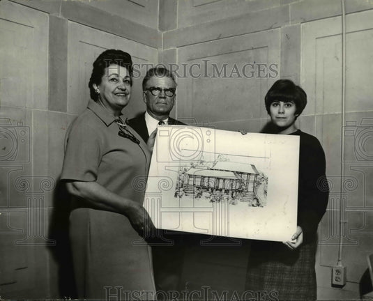 Press Photo Teacher Peter M. Terko, Student Regan Downing