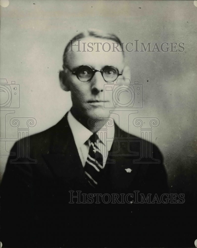 1928 Press Photo O K Whitney of the West