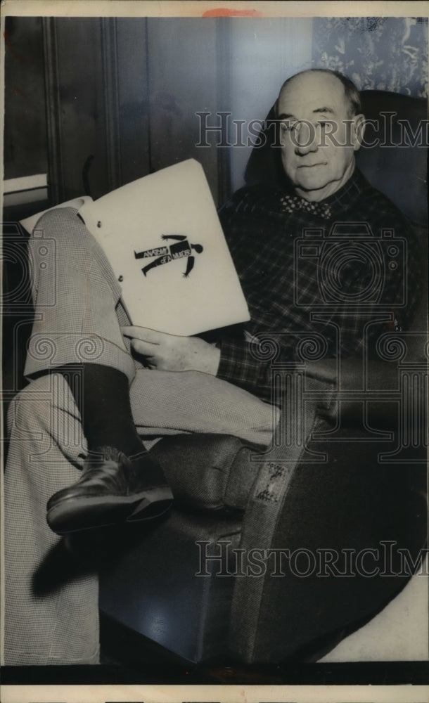 Load image into Gallery viewer, 1959 Press Photo Joseph Welch, Boston Attorney - ned82742
