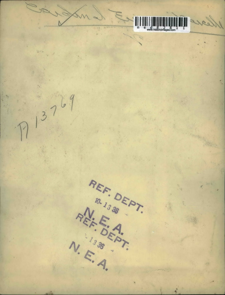 1936 Press Photo Cardinal Eugenio Pacelli