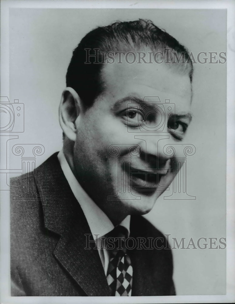 1962 Press Photo Allen Swift a singer - ned82858