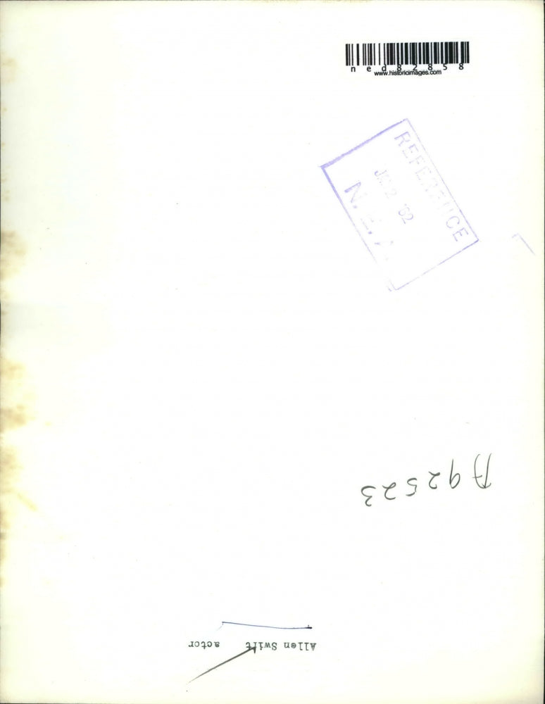 1962 Press Photo Allen Swift a singer - ned82858