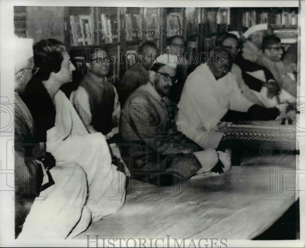 1966 Press Photo New Delhi India Congress Lal Bahadur Shastri Morarji Desai