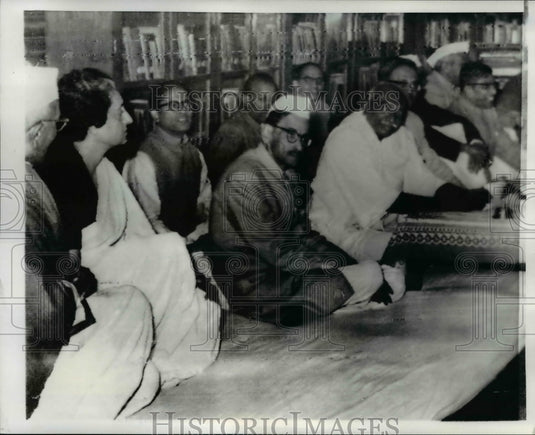 1966 Press Photo New Delhi India Congress Lal Bahadur Shastri Morarji Desai
