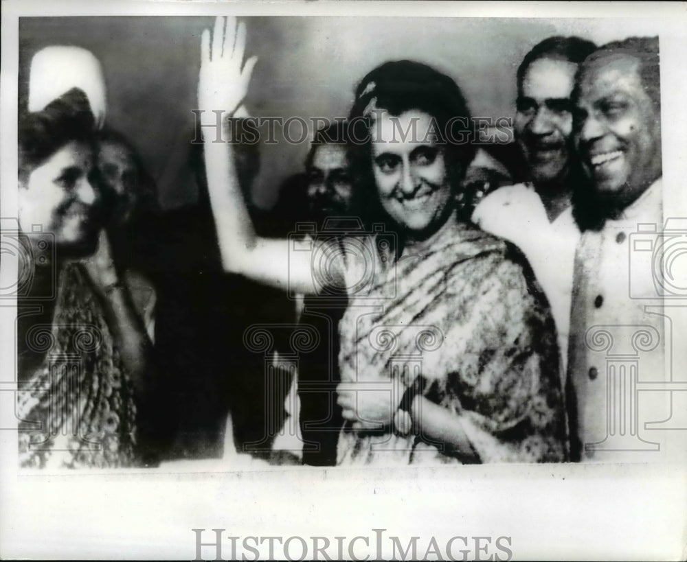 1969 Press Photo New Delhi Indira Gandhi Governing Congress Parliament