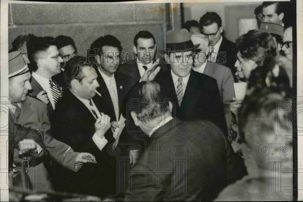 1959 Press Photo Russian Leader Andrei Gromyko in Geneva, Switzerland- Historic Images