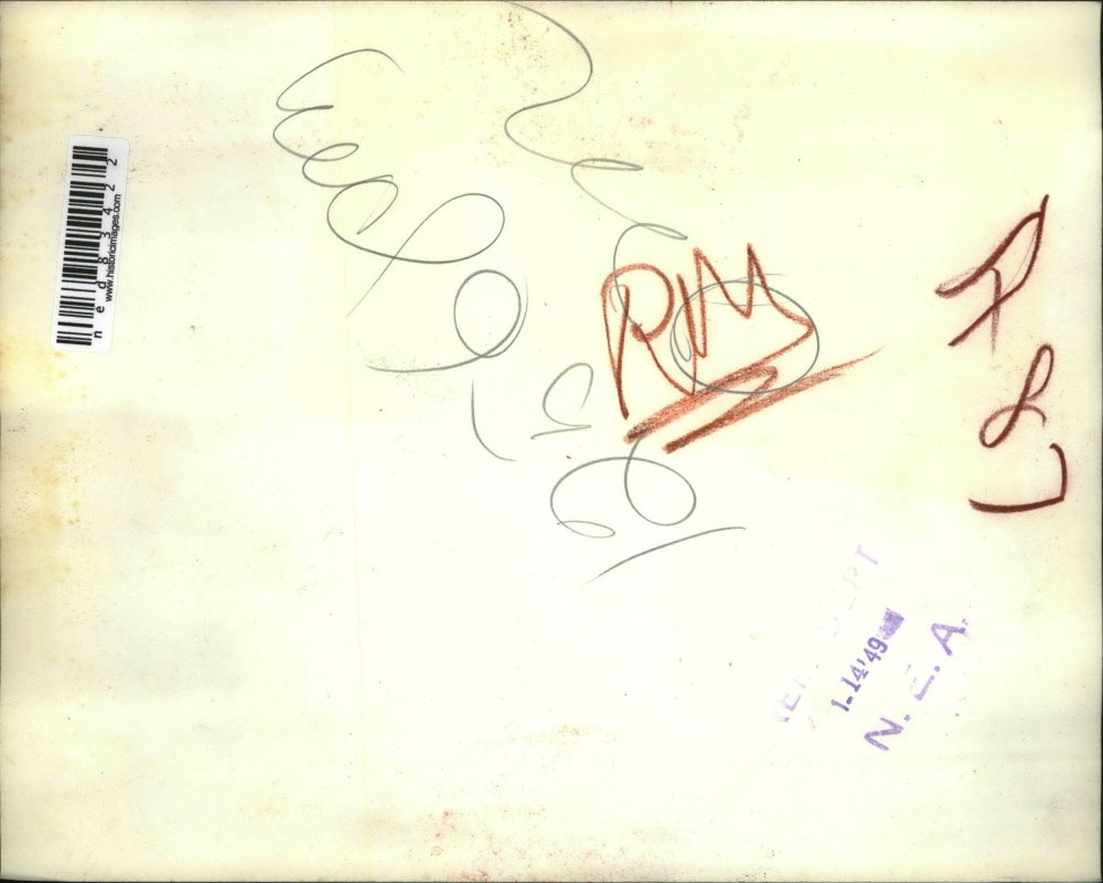 1949 Press Photo Wash DC Rev James S Montgomery opens 81st Congress