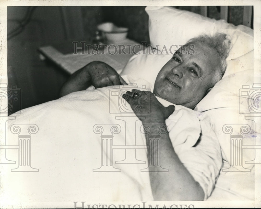 1935 Press Photo Frank Sykes California State Board of Paroles kidnapped