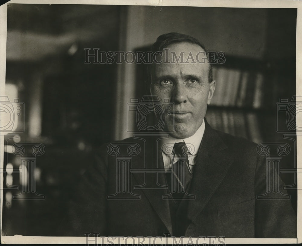 1923 Press Photo Dr Willford J King Director Natl Bureau of Economic Research
