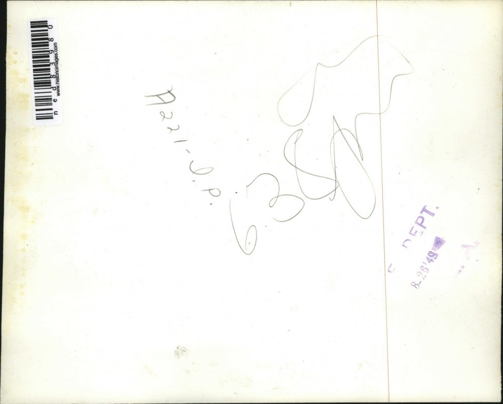 1949 Press Photo Elizabeth Ann Bates; Victoria Preitner; Mr and Mrs Fred C Bates