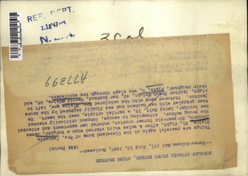 1947 Press Photo Jeanette Blaire, Harold Blaire, Frank Wright, Nylia Blaire