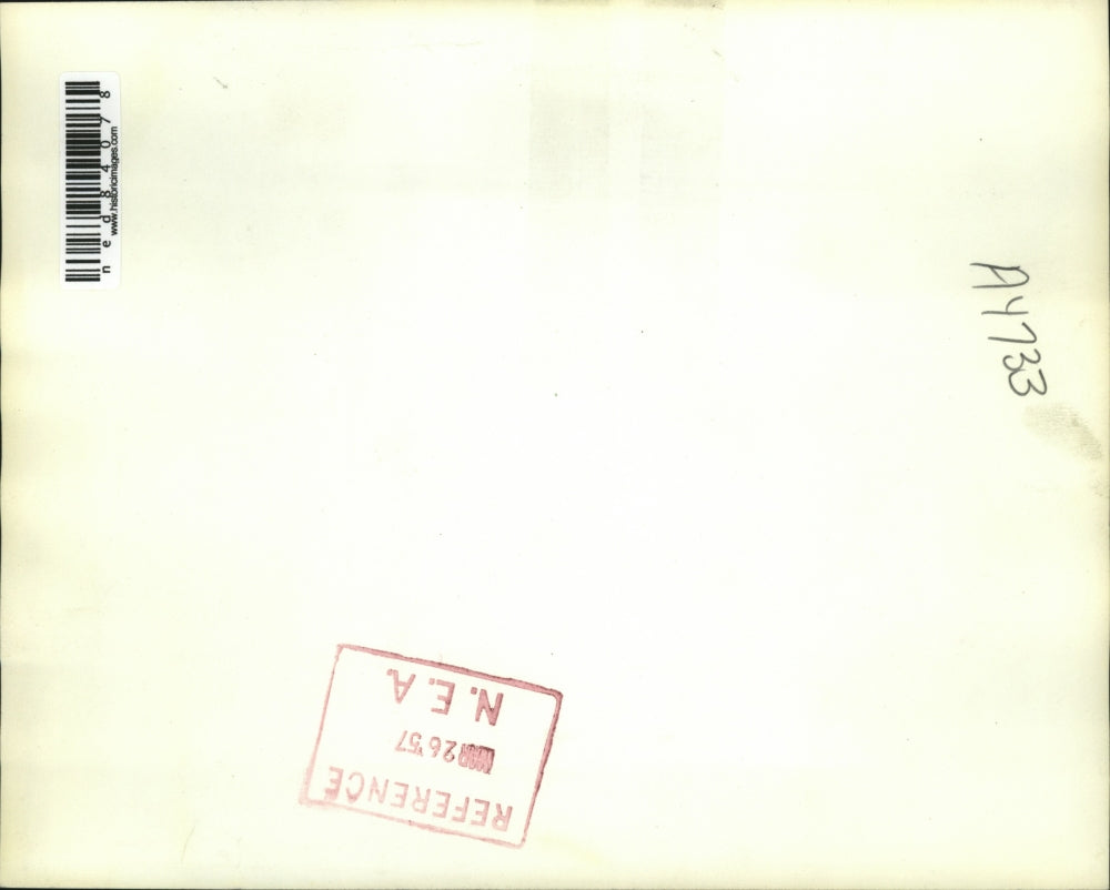 1957 Press Photo To dramatize the concern of the American Farm Bureau for