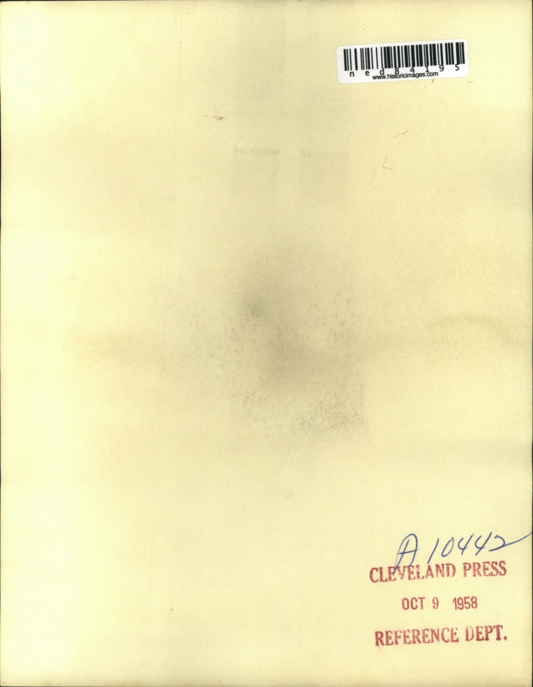 1958 Press Photo The famous electric sign on Times Building at Times Square