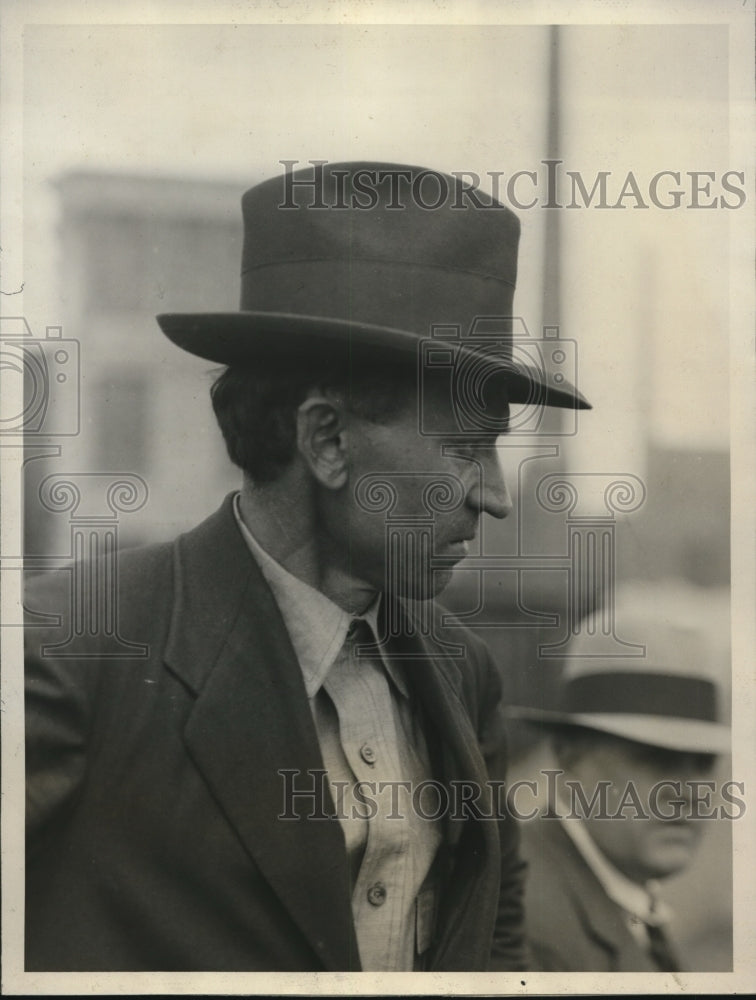 1928 Press Photo Stanley Fyrek Chicago dad of missing boy