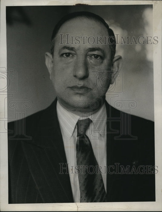 1923 Press Photo H.I. Kessler Treasurer of of Men's Union