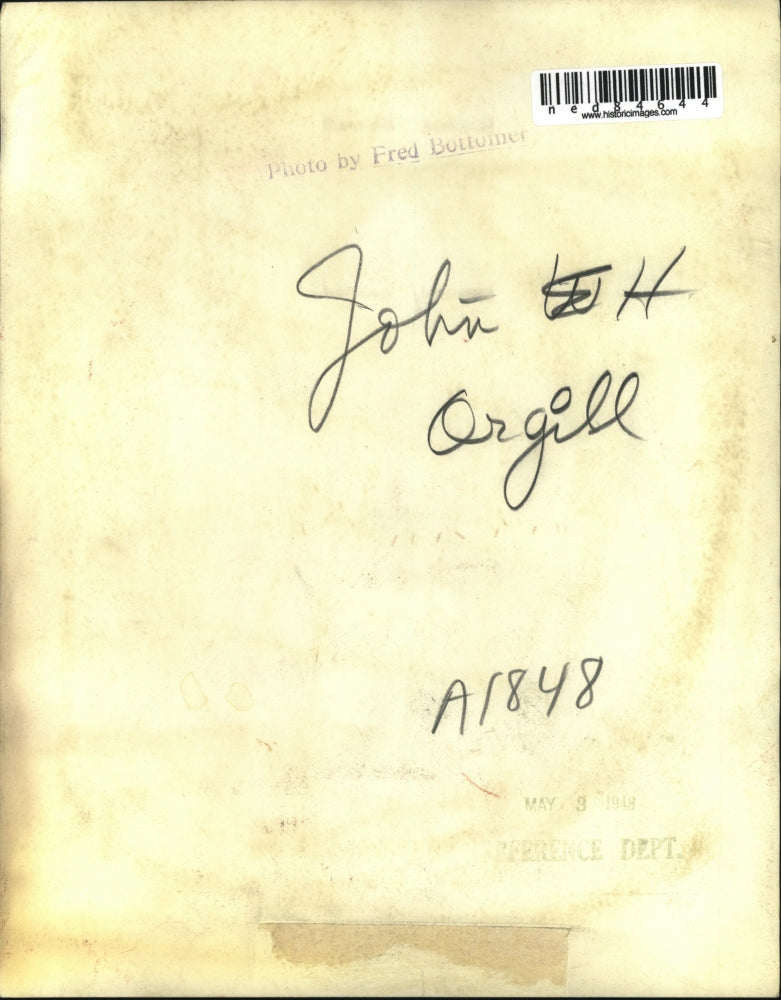 1948 Press Photo John H. Orgill