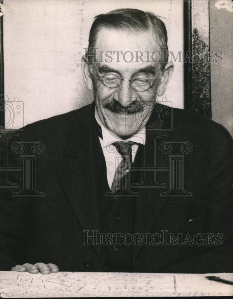 1914 Press Photo Richard H. Norton, NY Commisioner of Deeds for Los Angeles