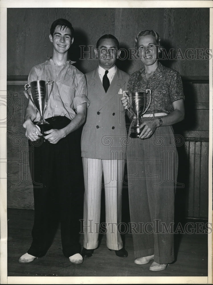 1937 Press Photo Louise Lowry was winner of women&#39;s title in the Santa Catalina- Historic Images