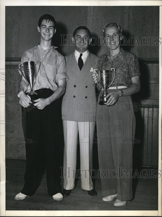 1937 Press Photo Louise Lowry was winner of women's title in the Santa Catalina- Historic Images