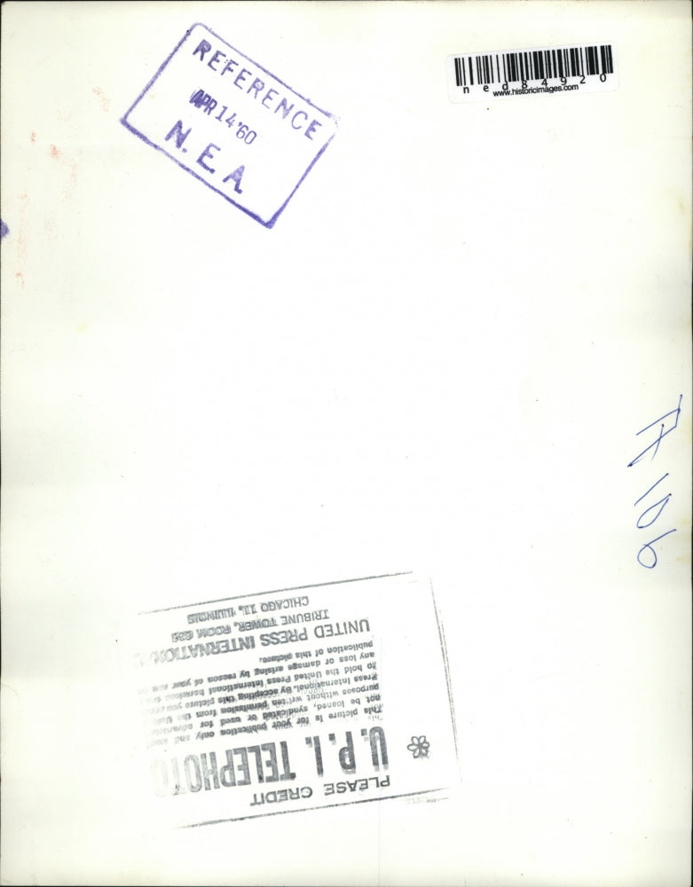 1960 Press Photo San Francisco Juan de la Gomez age 6 scatched by auto accident