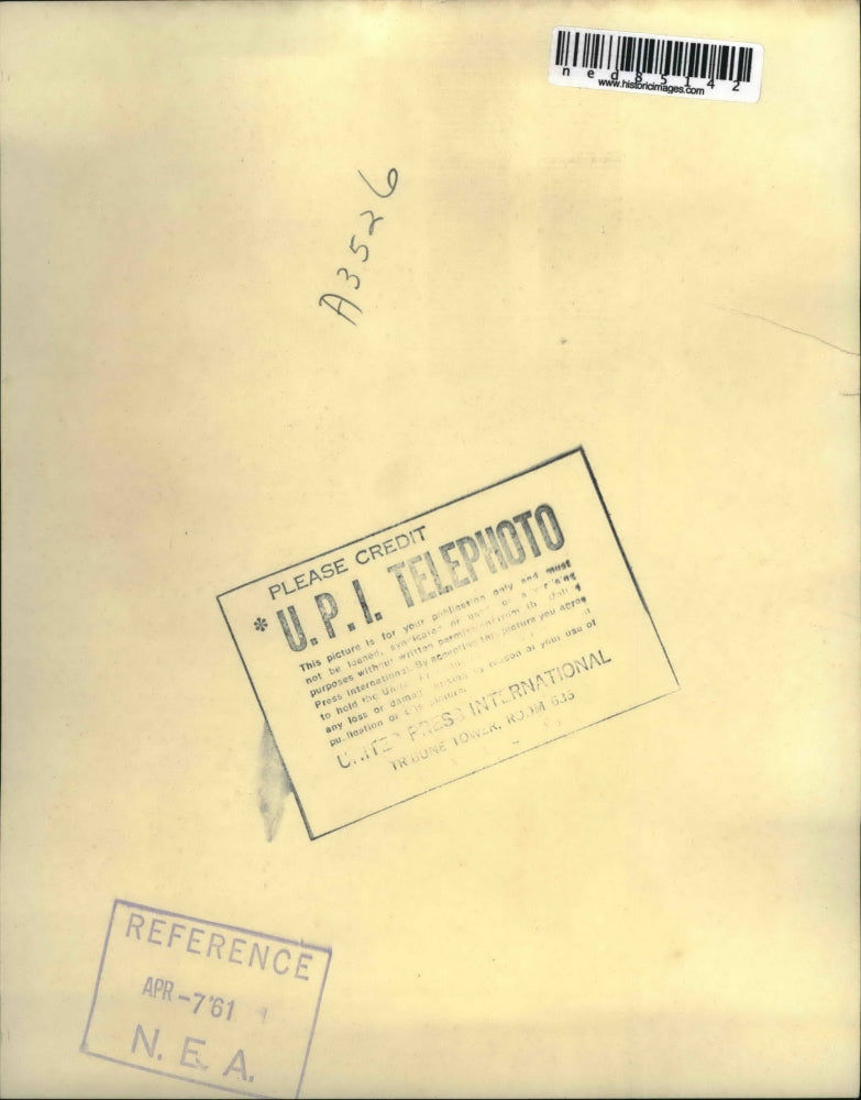 1961 Press Photo Iowa City employees along with K Kittleson smile from doorway