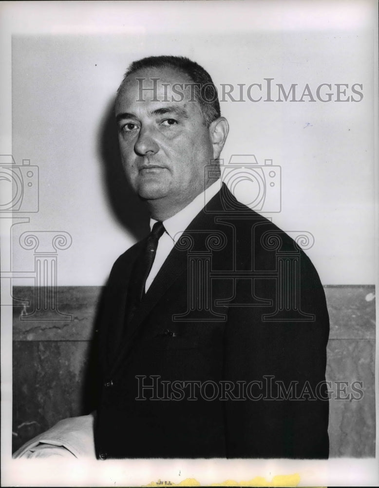 1962 Press Photo Hammond Indiana Harold Zweig A Gary Engineer Court Tax Evasion