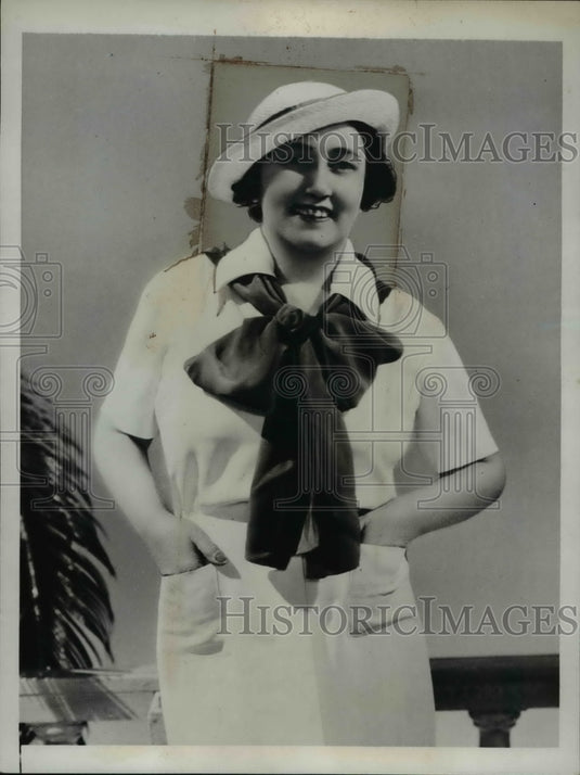 1935 Press Photo Claddia Cranston Novelist Amazon Theodore Roosevelt Haiti Andes