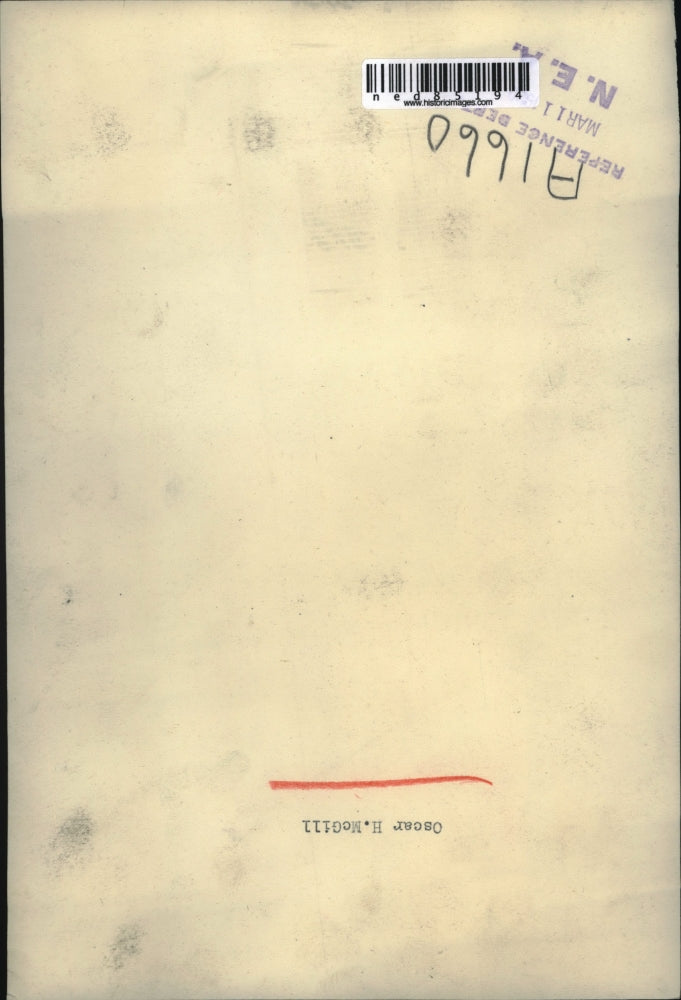 Press Photo Oscar H. McGill