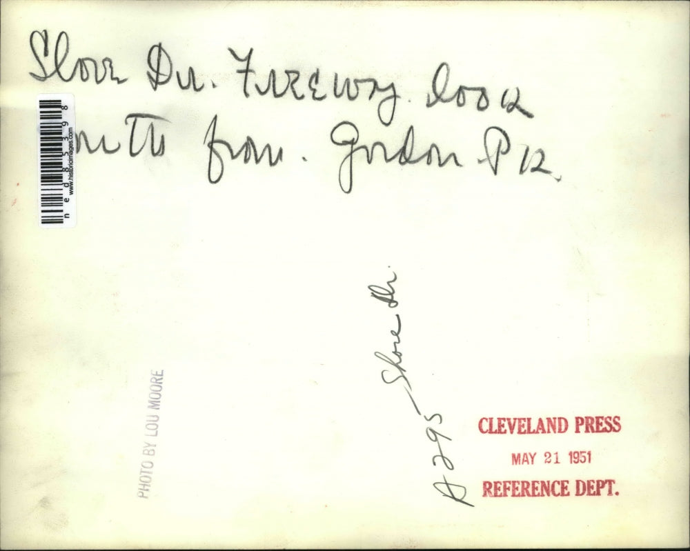 1951 Press Photo Shore Drive freeway look south from Gordon Road