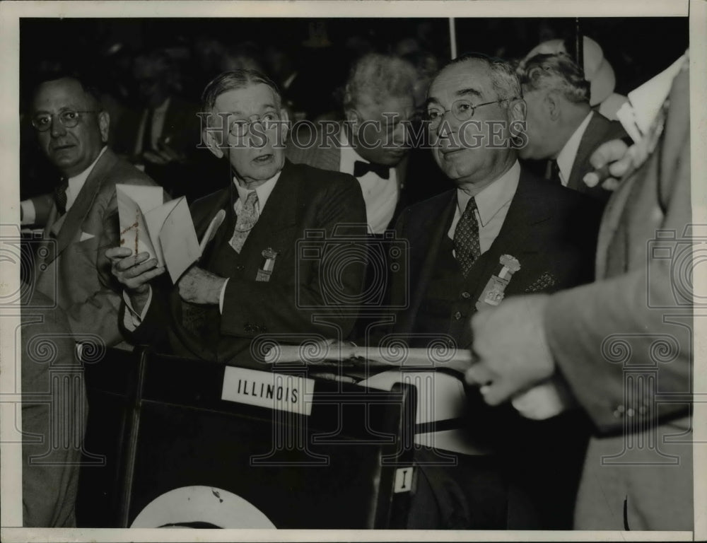 1936 Press Photo Opening Of The Republican Convention