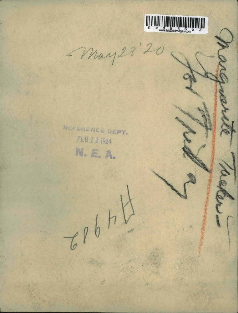 1924 Press Photo Marguerette Tucker