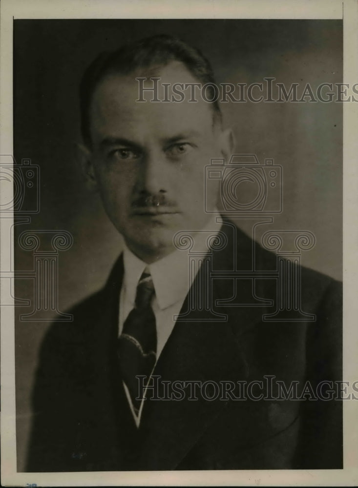 1923 Press Photo Dr. Neumeinter, German Consulate General