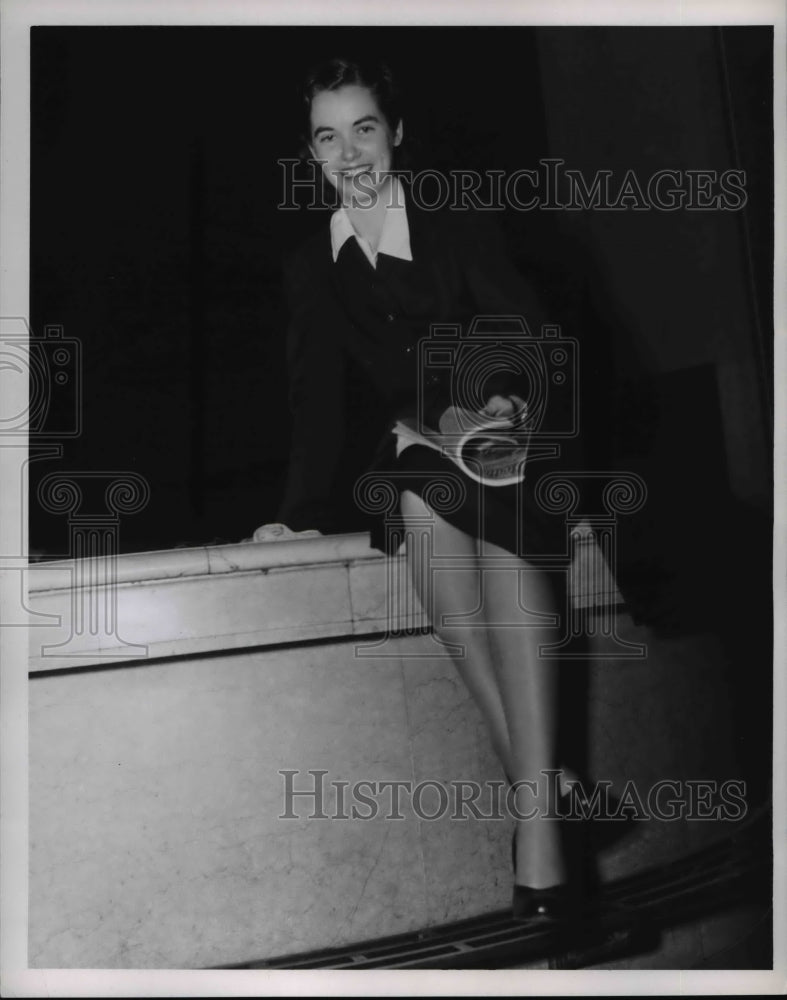 1952 Press Photo Miss Lucille Tomlin of Cincinnati, Ohio