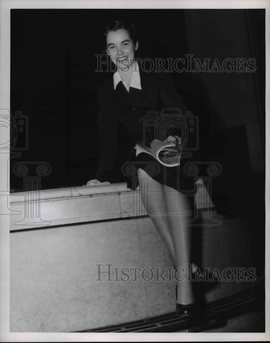 1952 Press Photo Miss Lucille Tomlin of Cincinnati, Ohio
