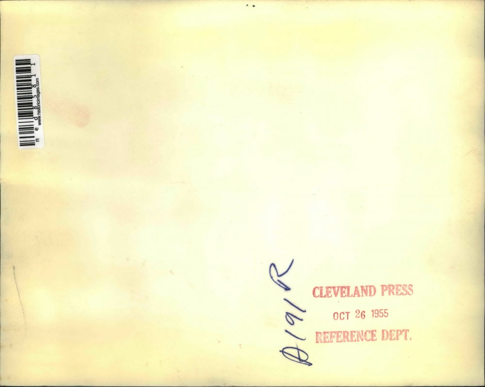 1955 Press Photo Raccoon Tries to Escape Humane Society Through Crack St Louis