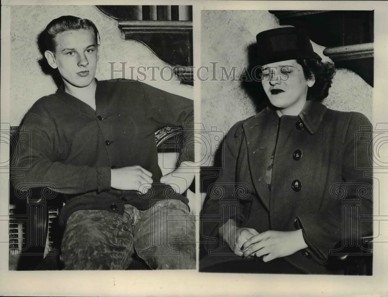 Load image into Gallery viewer, 1946 Press Photo Chicago Ill appearing at inquest into fatal shooting of Robert
