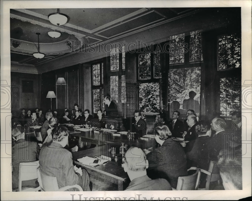 1946 Press Photo Noel Baker British Minister at the Preparatory Commission of UN