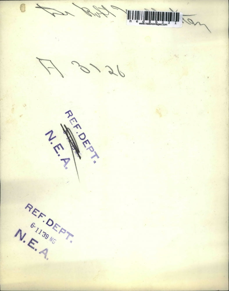 1939 Press Photo Dr. Robert