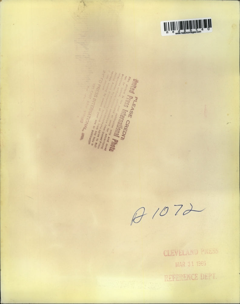 1966 Press Photo Santa Elena Canyon, cut by the Rio Grande River