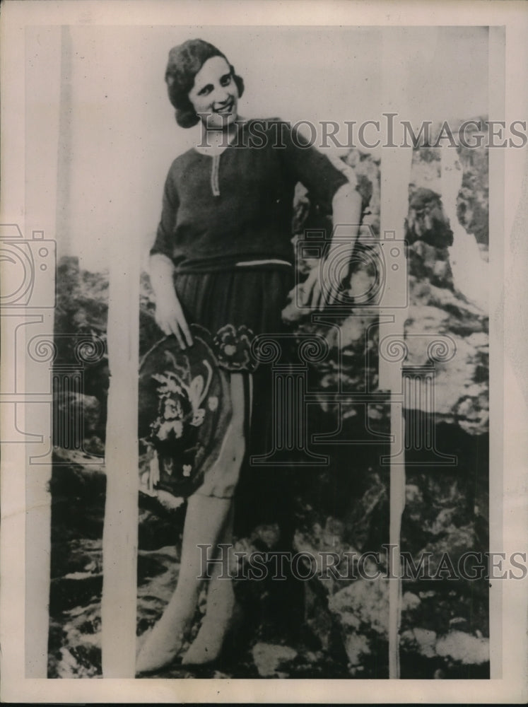 1922 Press Photo Miss Emma Beuparlant, Haverhill, Massachusette