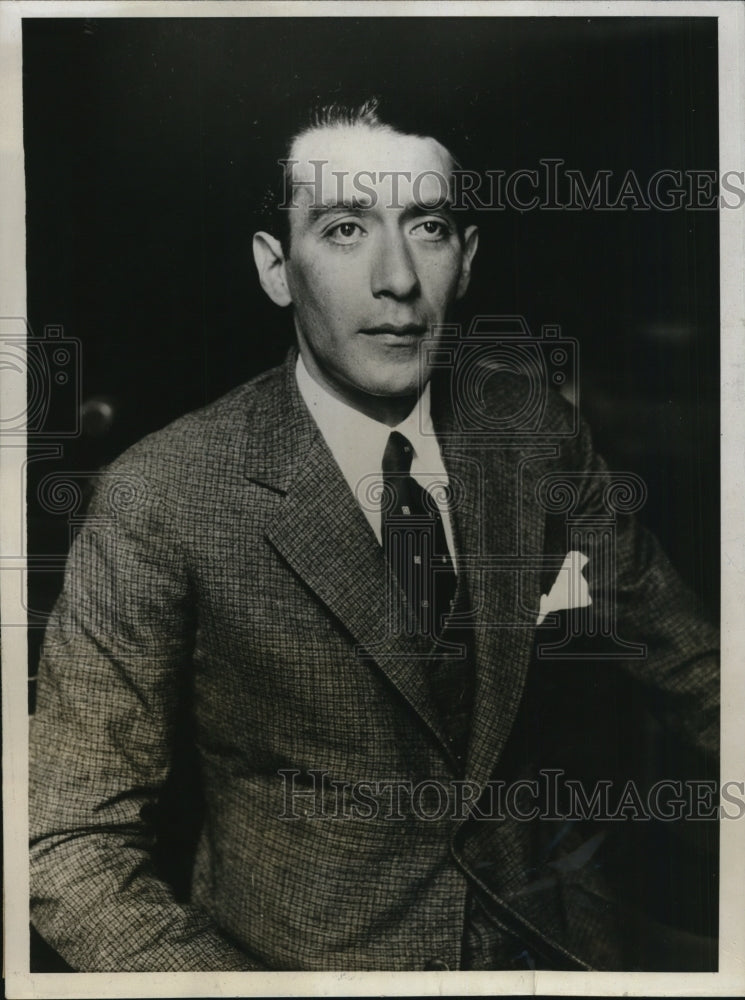 1931 Press Photo Vicente Lombardo Toledano, faculty in the National University
