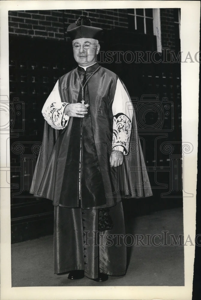 1939 Press Photo of Francis J. Spellman